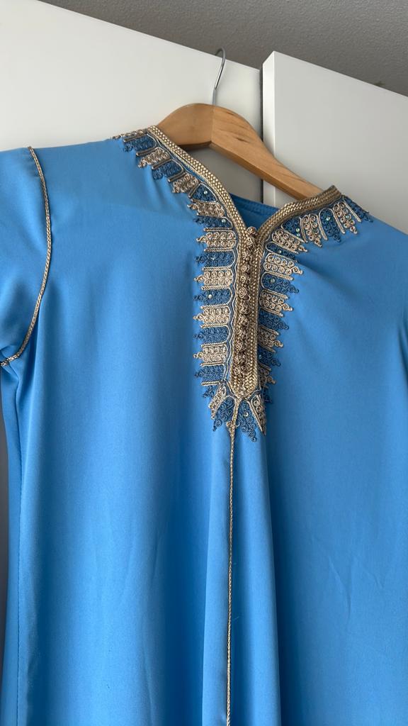 Nieuw!Kaftan meisjes maat 164/170, Marokkaanse jurk, Kinderen en Baby's, Kinderkleding | Maat 164, Ophalen of Verzenden, Zo goed als nieuw
