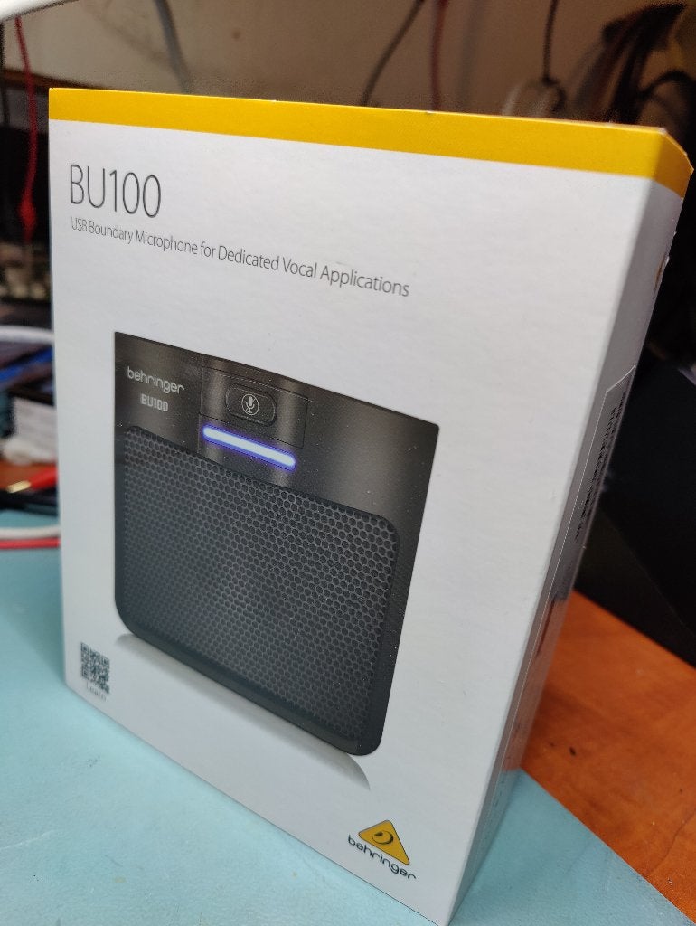 Behringer BU100 grensvlakmicrofoon, Muziek en Instrumenten, Microfoons, Ophalen of Verzenden, Nieuw, Overige typen