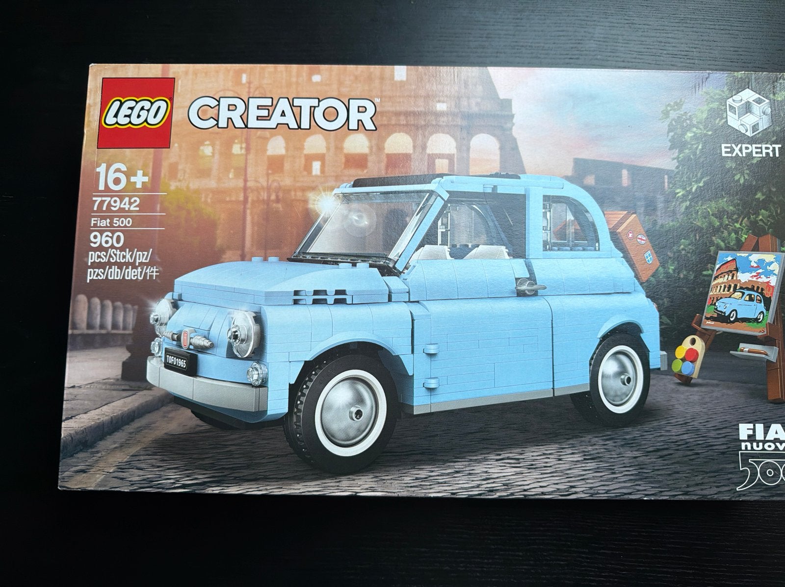LEGO Creator Expert Fiat 500 (10271) - Nieuw in doos, Ophalen of Verzenden, Nieuw, Overige merken