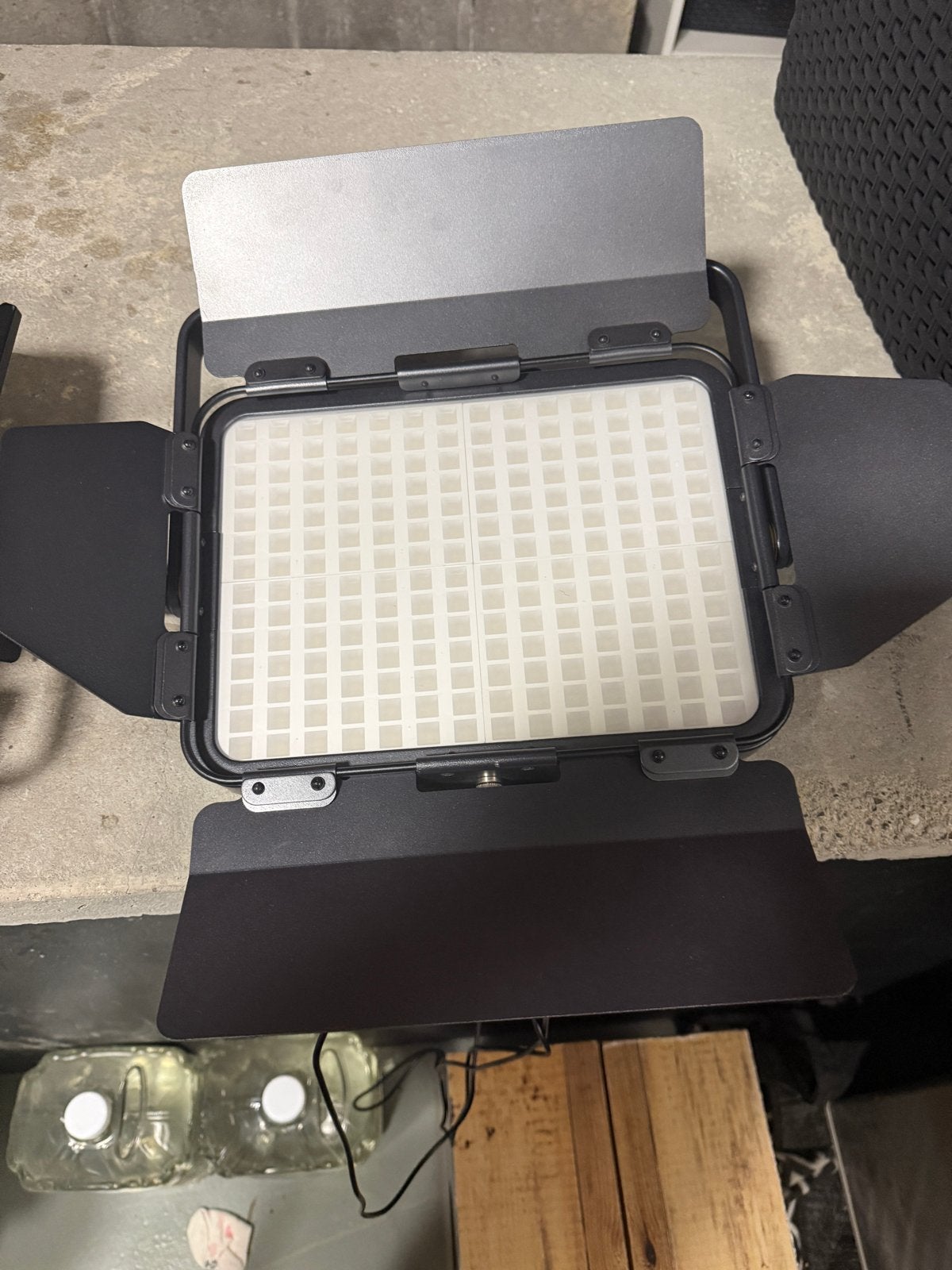 2x Showtec Media Panel 50 LED Videolamp, Ophalen of Verzenden, Zo goed als nieuw, Video