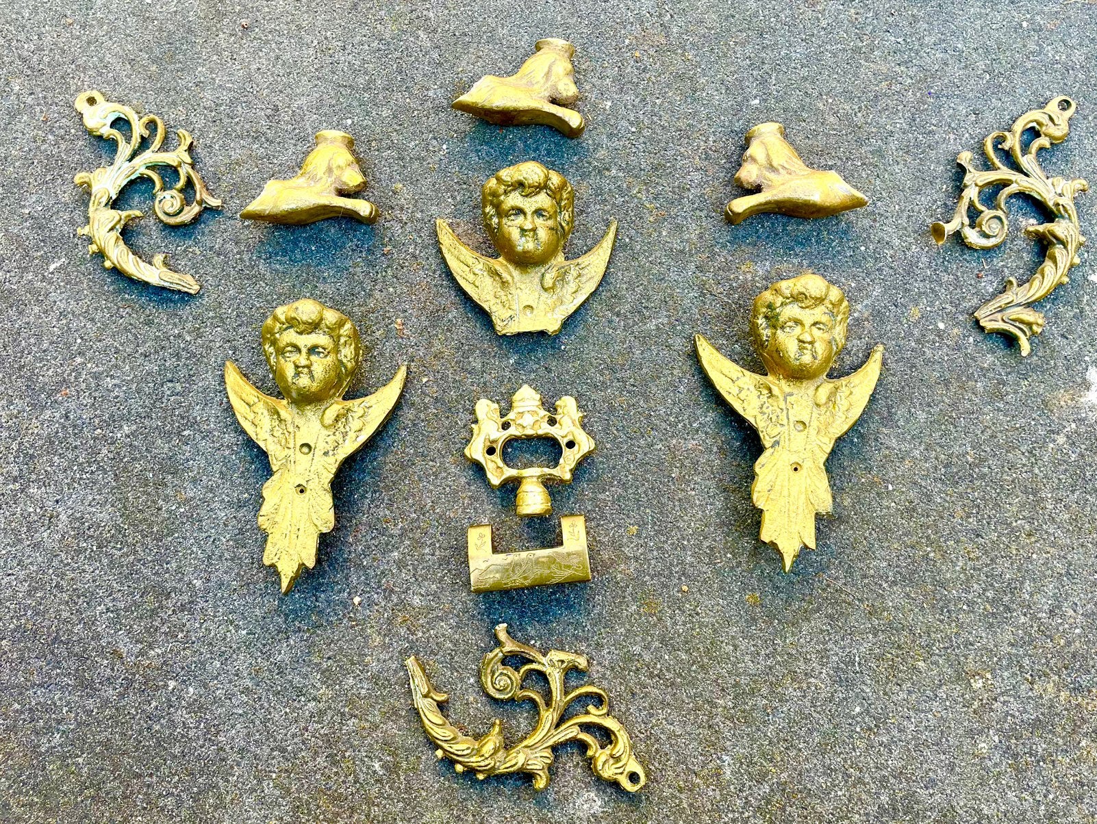 Bodemvondst-diverse bronzen objecten, Ophalen of Verzenden