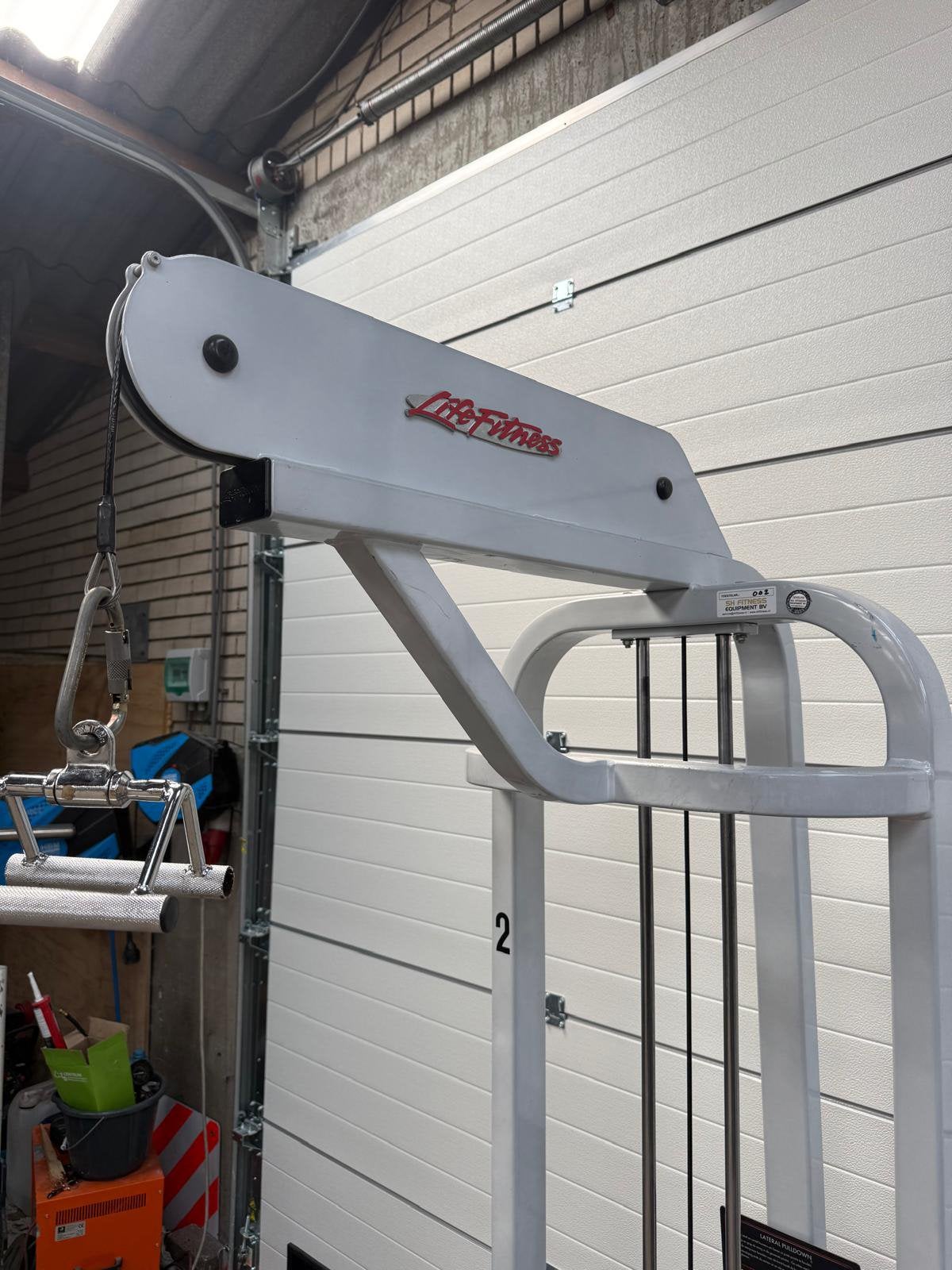 Life Fitness pro 1 lat pulldown/ latzug/ lats/ machine, Gebruikt, Overige typen, Ophalen of Verzenden, X