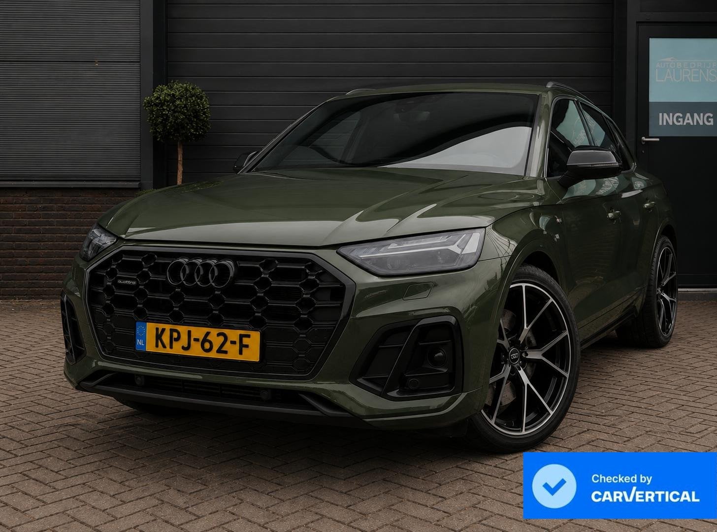 Audi Q5 50 TFSI e S Line | Pano | B&O | ACC | Stoelen en ach, Auto's, Audi, Gebruikt, 4 cilinders, Plug-in hybride, Bedrijf