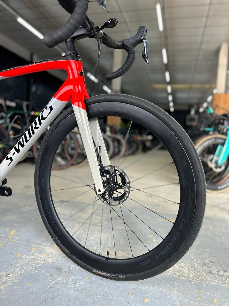 Specialized S-Works Roubaix Dura Ace Di2 Carbon Racefiets, Ophalen, Zo goed als nieuw, Overige typen