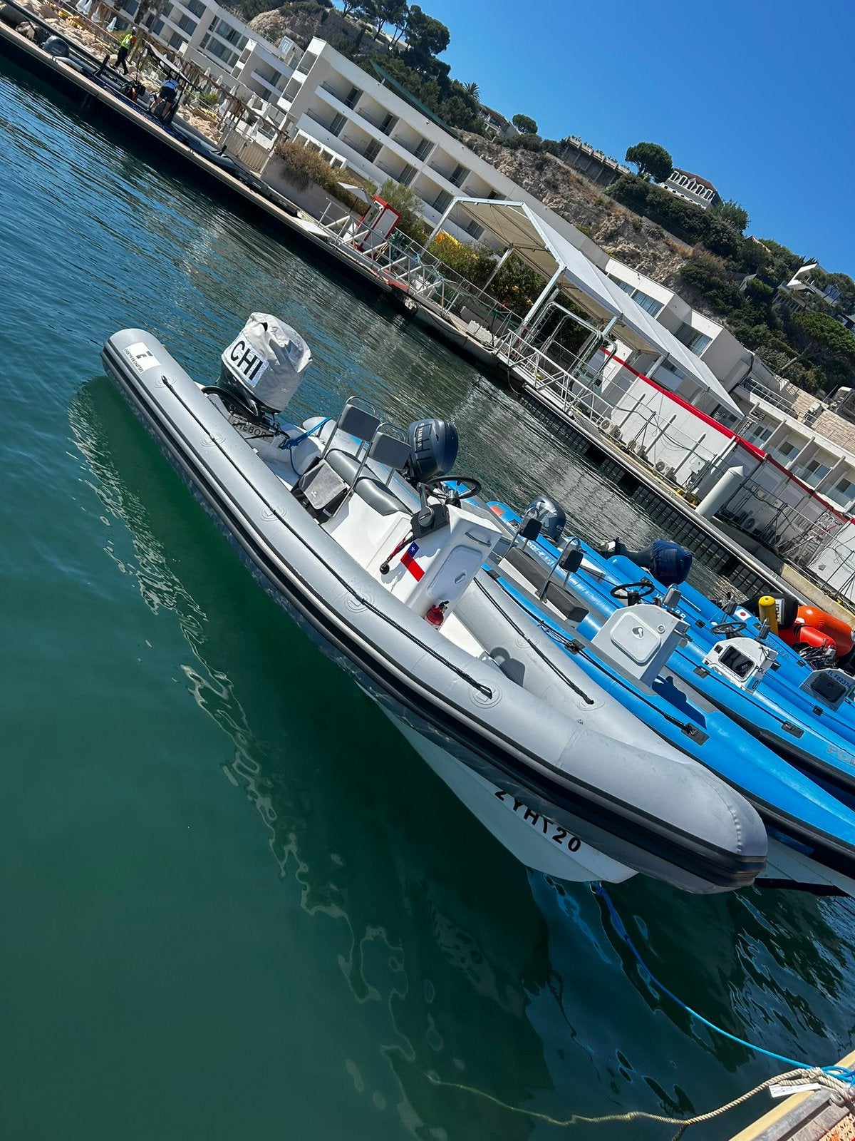 Transea Marine 5.80 RIB met Yamaha 80pk buitenboordmotor, Watersport en Boten, Polyester/glasvezel, Ophalen of Verzenden, Zodiac