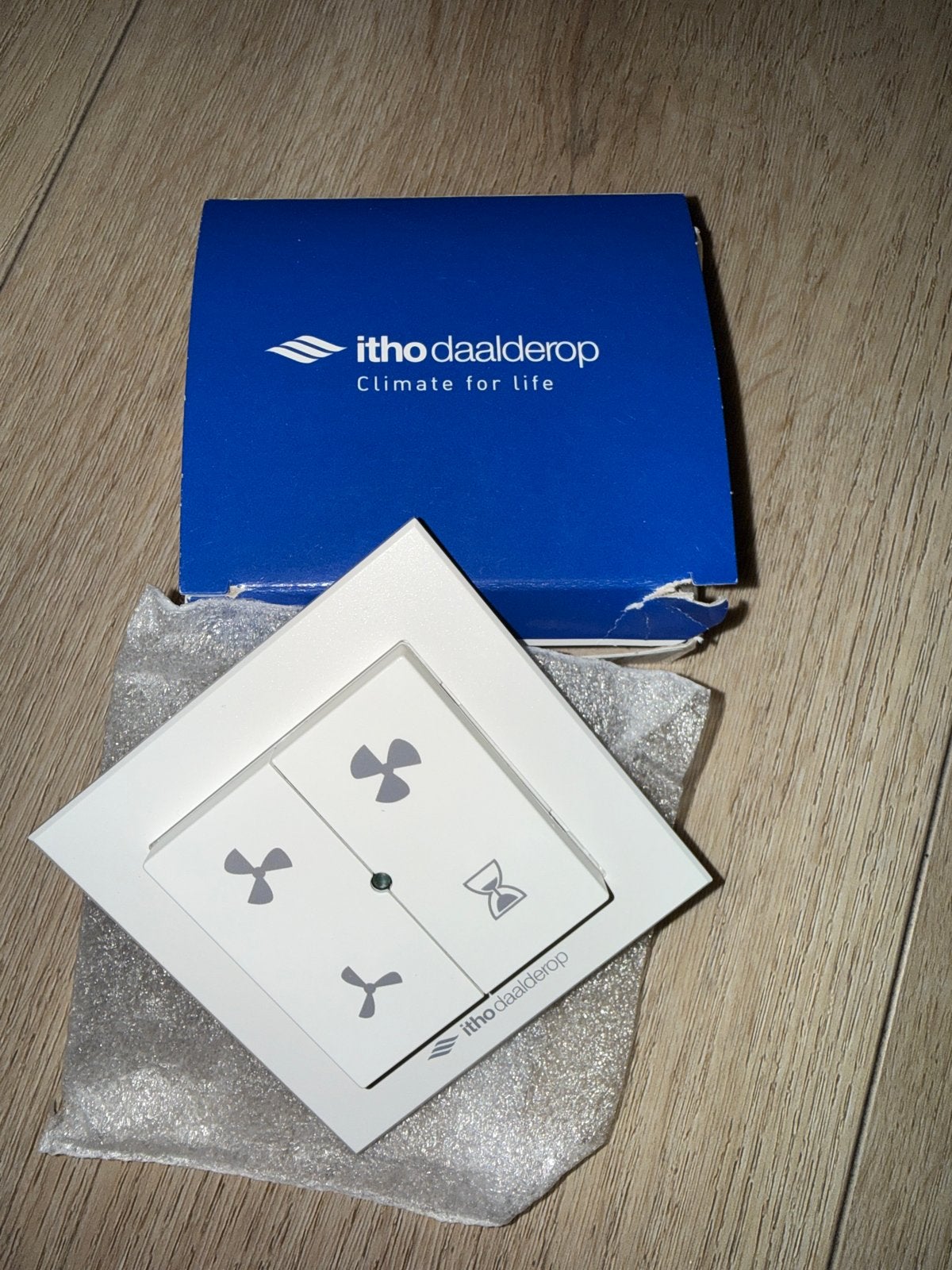 Itho Daalderop Ventilator/Afzuiger Bedieningspaneel, Doe-het-zelf en Verbouw, Ophalen of Verzenden, Nieuw, Ventilator en Afzuiger