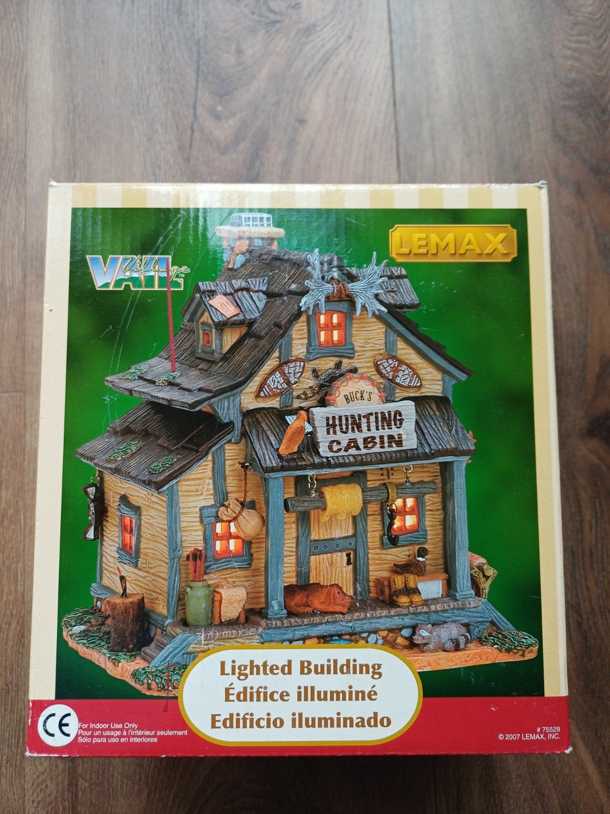 Lemax Village Collection - Buck's Hunting Cabin (2007), Ophalen, Zo goed als nieuw