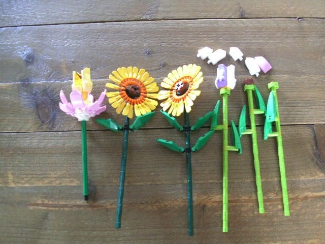 Lego Bloemen, Lego, Ophalen of Verzenden, Zo goed als nieuw, Losse stenen