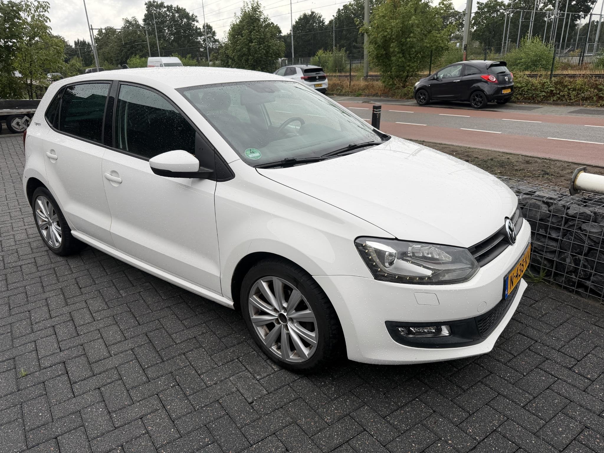 Volkswagen Polo 1.2 TSI Highline | Xenon | DSG | Clima | Nav, Euro 5, Stof, Zwart, Wit