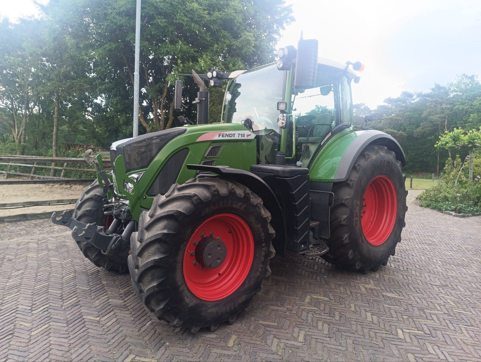 Fendt 718 s4 profiplus, Ophalen, Gebruikt, Tot 80 Pk, Fendt
