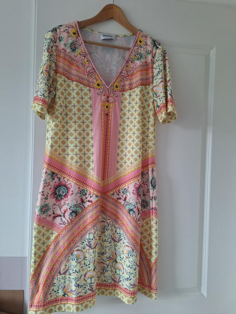 Prachtige zomerjurk van Leeser Studio draagmt 42!, Maat 42/44 (L), Ophalen of Verzenden, Zo goed als nieuw, Boven de knie