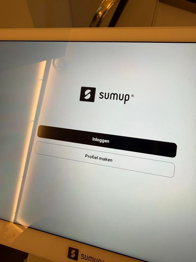 Sumup Kassa Systeem - Compleet en Gebruiksklaar, Ophalen of Verzenden, Zo goed als nieuw, 10 inch