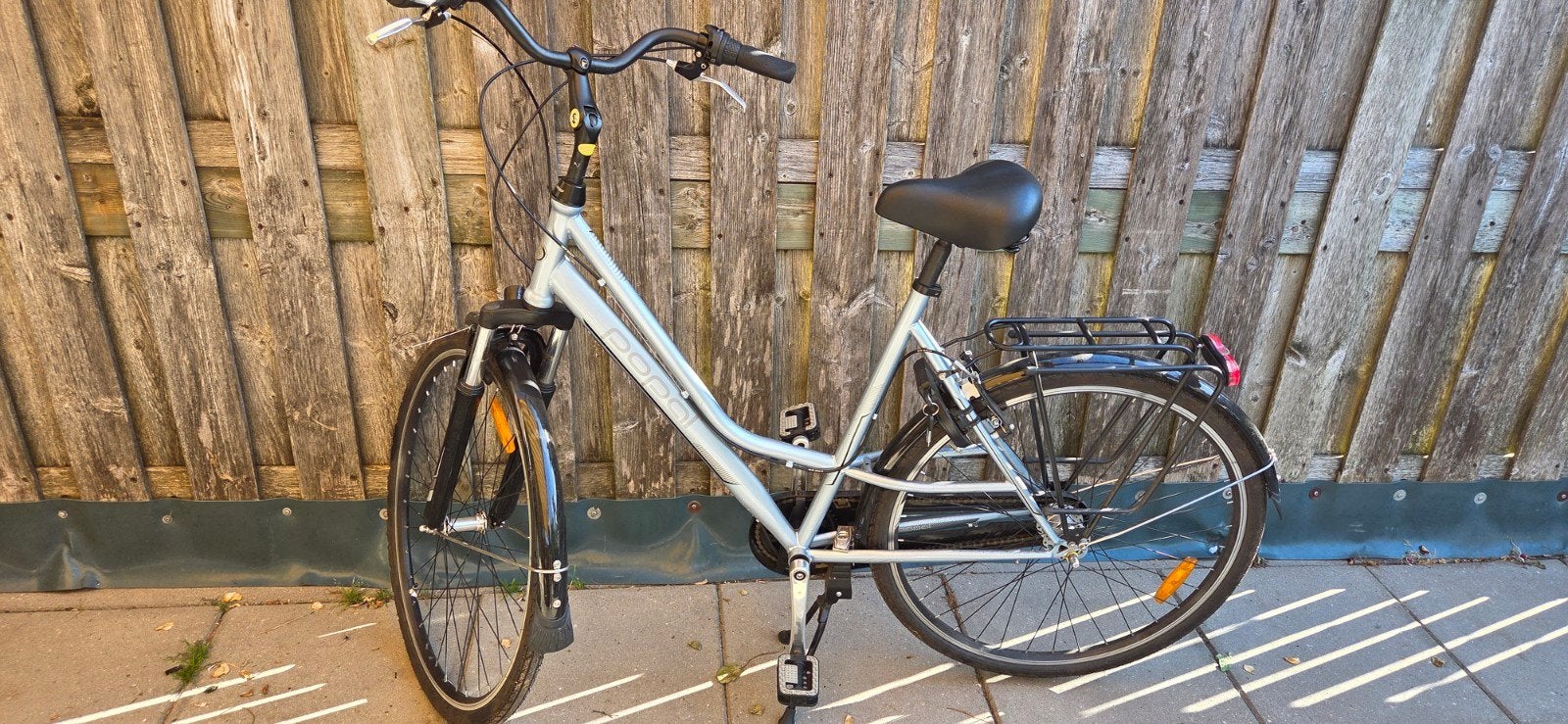 Popal damesfiets met  versnellingen, Fietsen en Brommers, Gebruikt, Velgrem, Versnellingen, 56 cm of meer