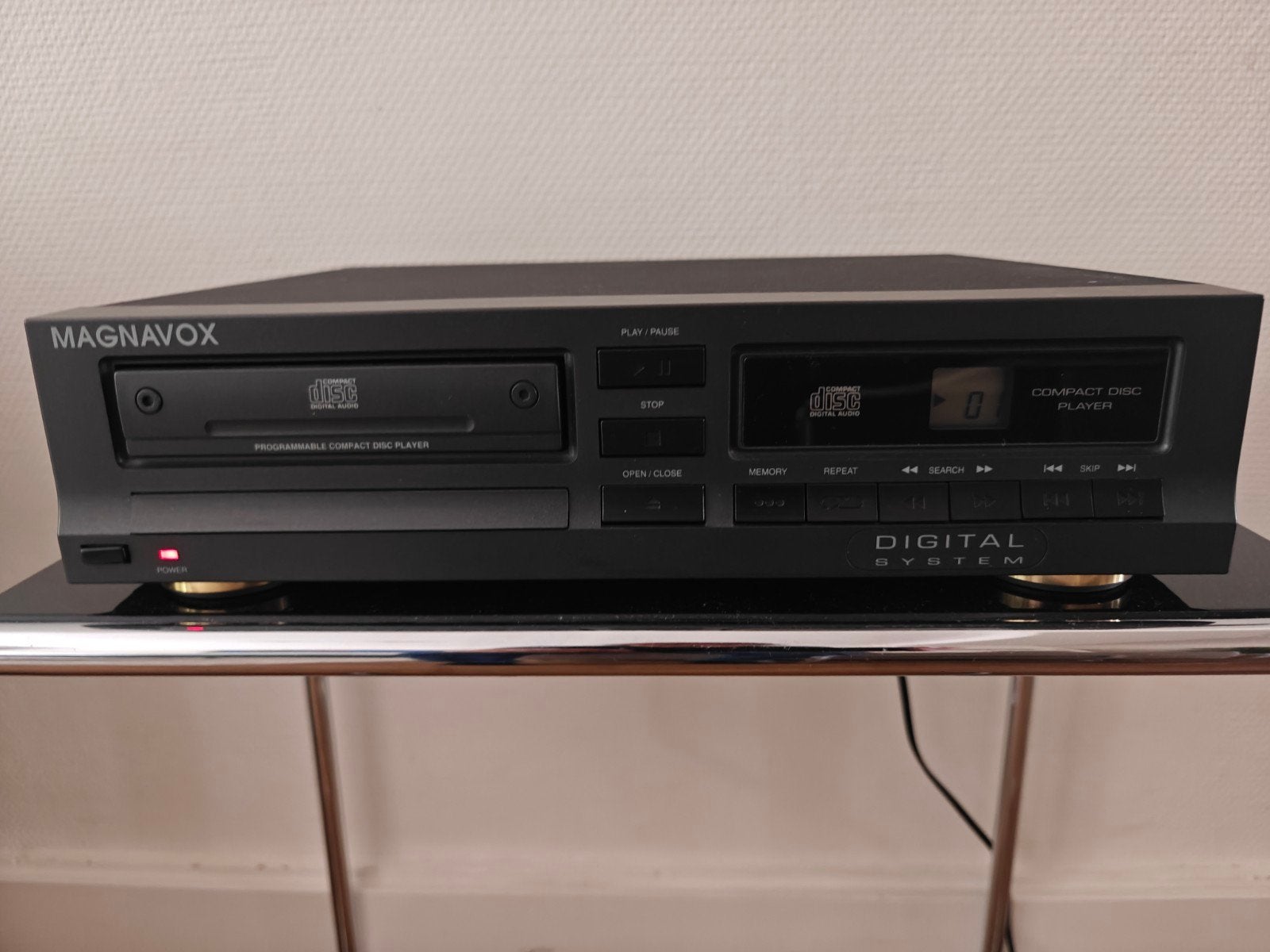 Vintage Magnavox CD speler, Audio, Tv en Foto, Cd-spelers, Ophalen of Verzenden, Overige merken