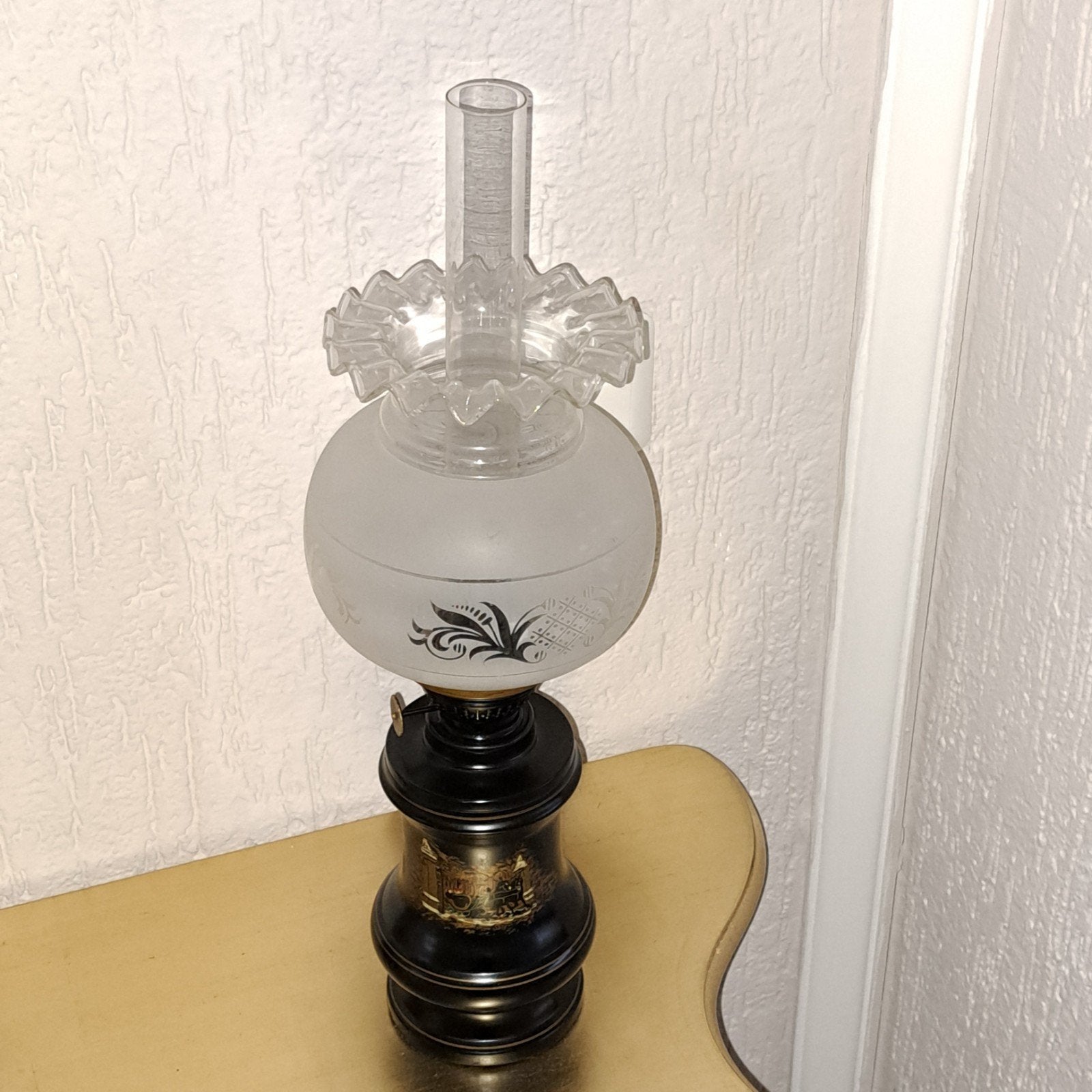 ANTIEKE Olielamp, Antiek en Kunst, Antiek | Lampen, Ophalen of Verzenden