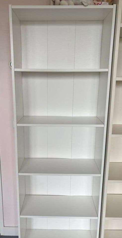 Witte Billy boekenkast b 60 x h 180 x d 24 cm, Ophalen, Gebruikt