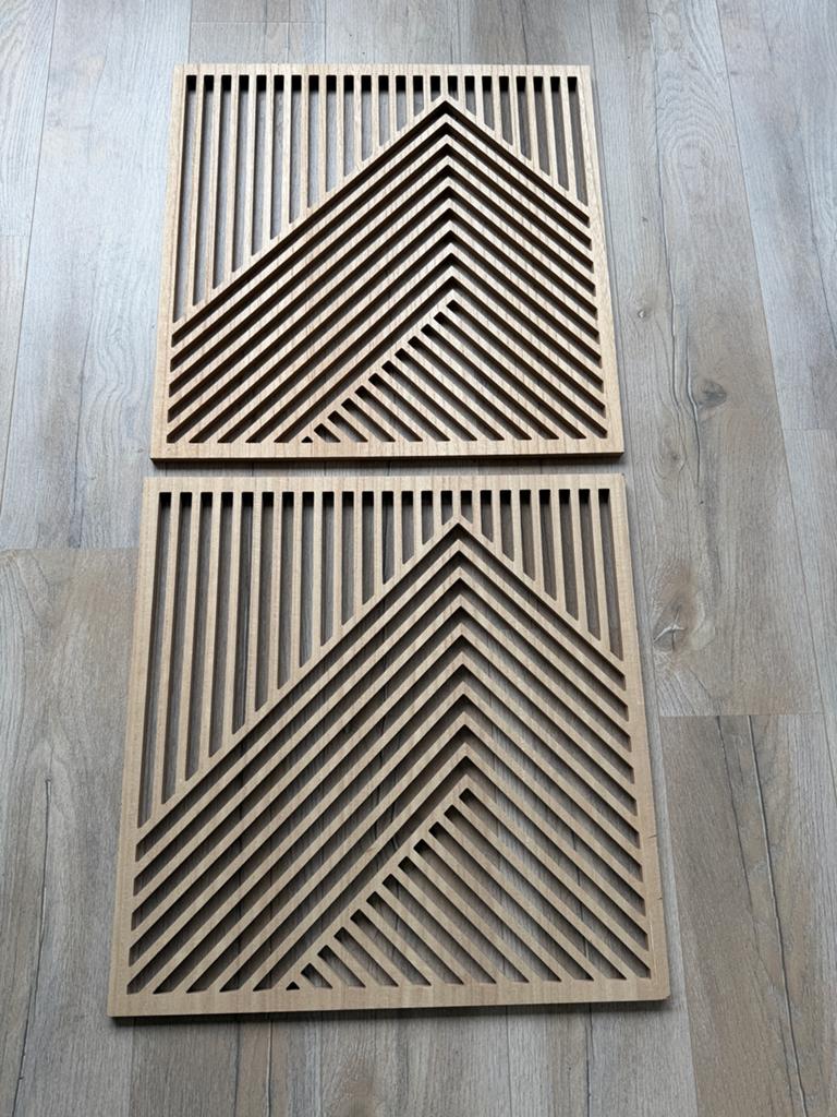 Houten wandpanelen, Ophalen of Verzenden, Zo goed als nieuw