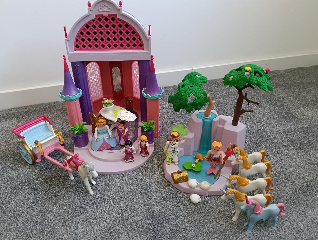 Een mooie prinsessen set van de playmobil te koop., Ophalen, Zo goed als nieuw