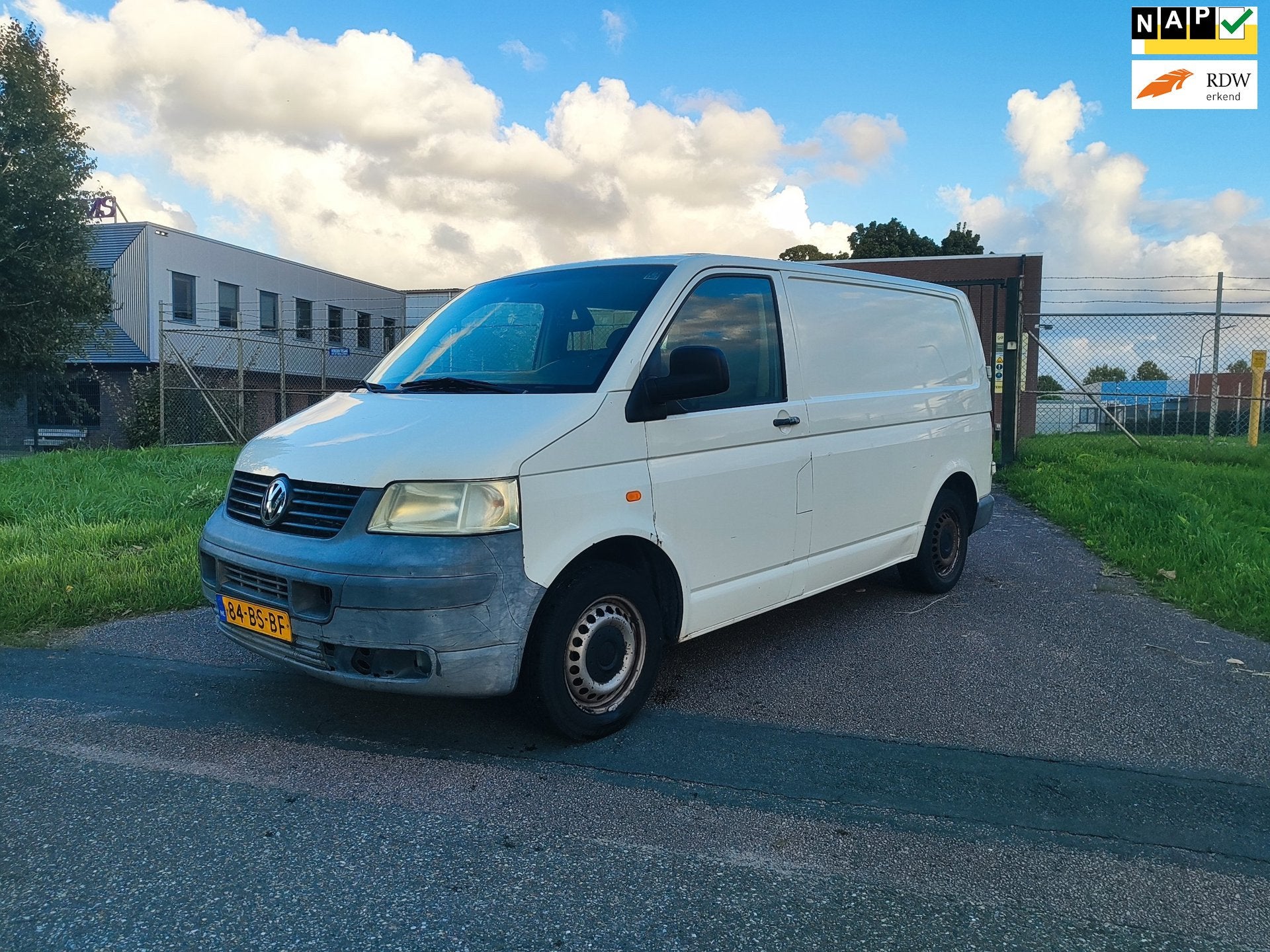 Volkswagen Transporter 1.9 TDI 300 T800 Baseline, Voorwielaandrijving, Gebruikt, 4 cilinders, Wit