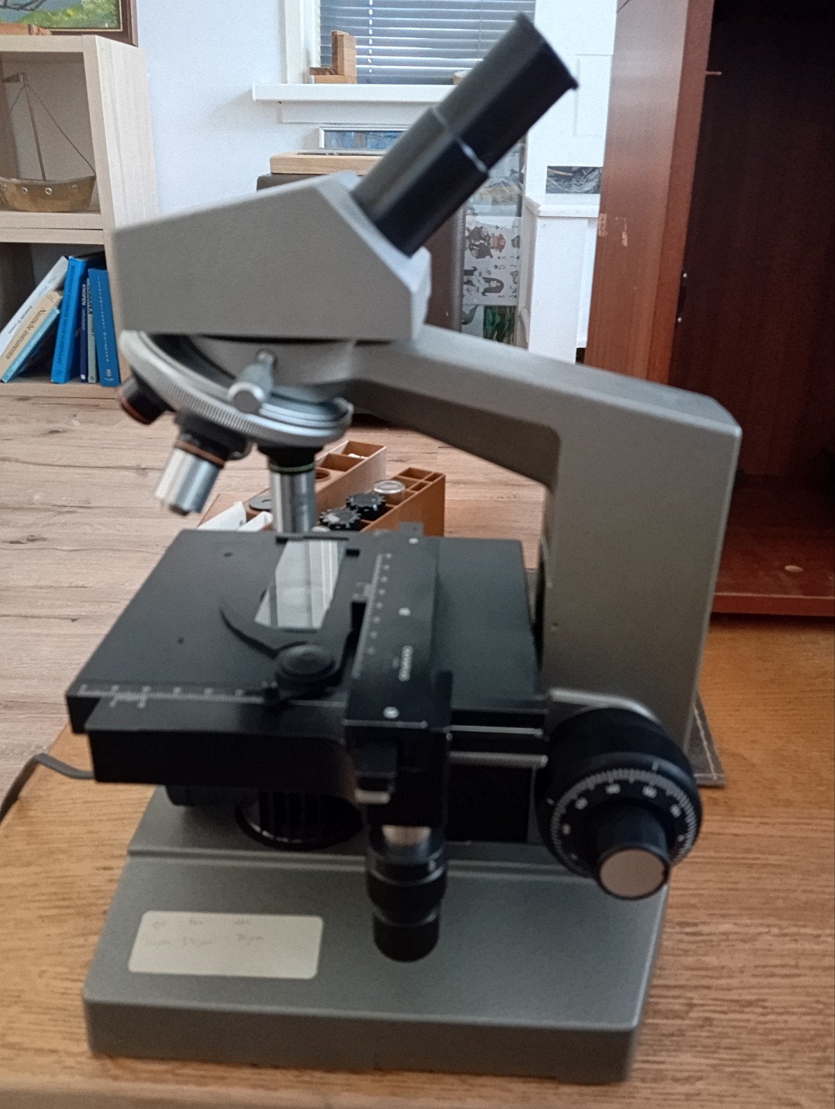 Olympus Microscoop, Ophalen, Gebruikt