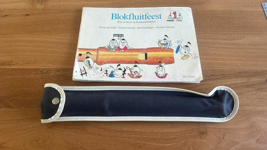 Blokfuit setje Vintage, Ophalen of Verzenden, Gebruikt, Overige typen