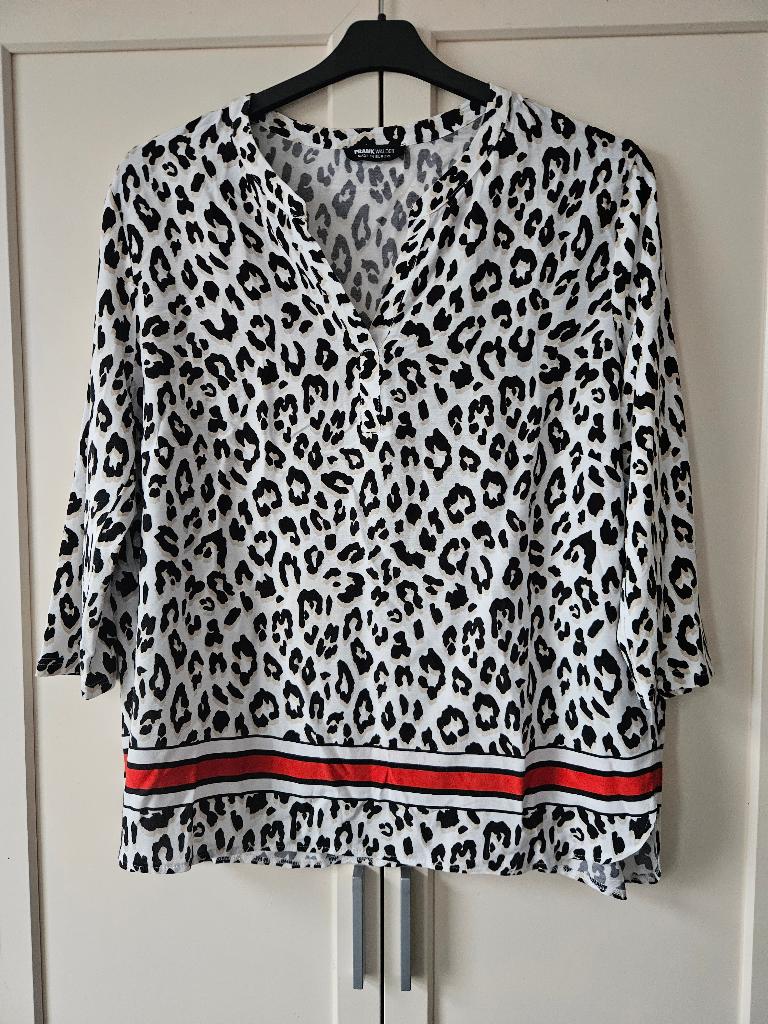 Frank Walder top/blouse maat 44 zgan, Overige kleuren, Maat 42/44 (L), Ophalen of Verzenden, Zo goed als nieuw