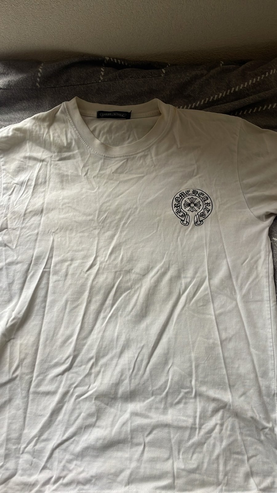 Witte Archive Chrome Hearts T-Shirt, Kleding | Heren, Ophalen of Verzenden, Zo goed als nieuw, Wit