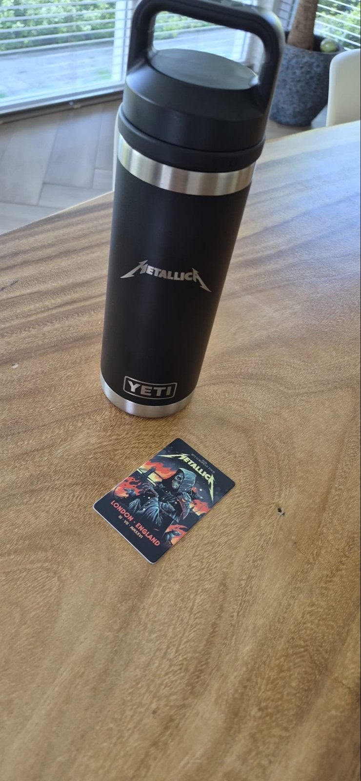 Metallica M72 Yeti 2026 London incl fancard July 3 2026, Verzenden, Nieuw, Gebruiksvoorwerp