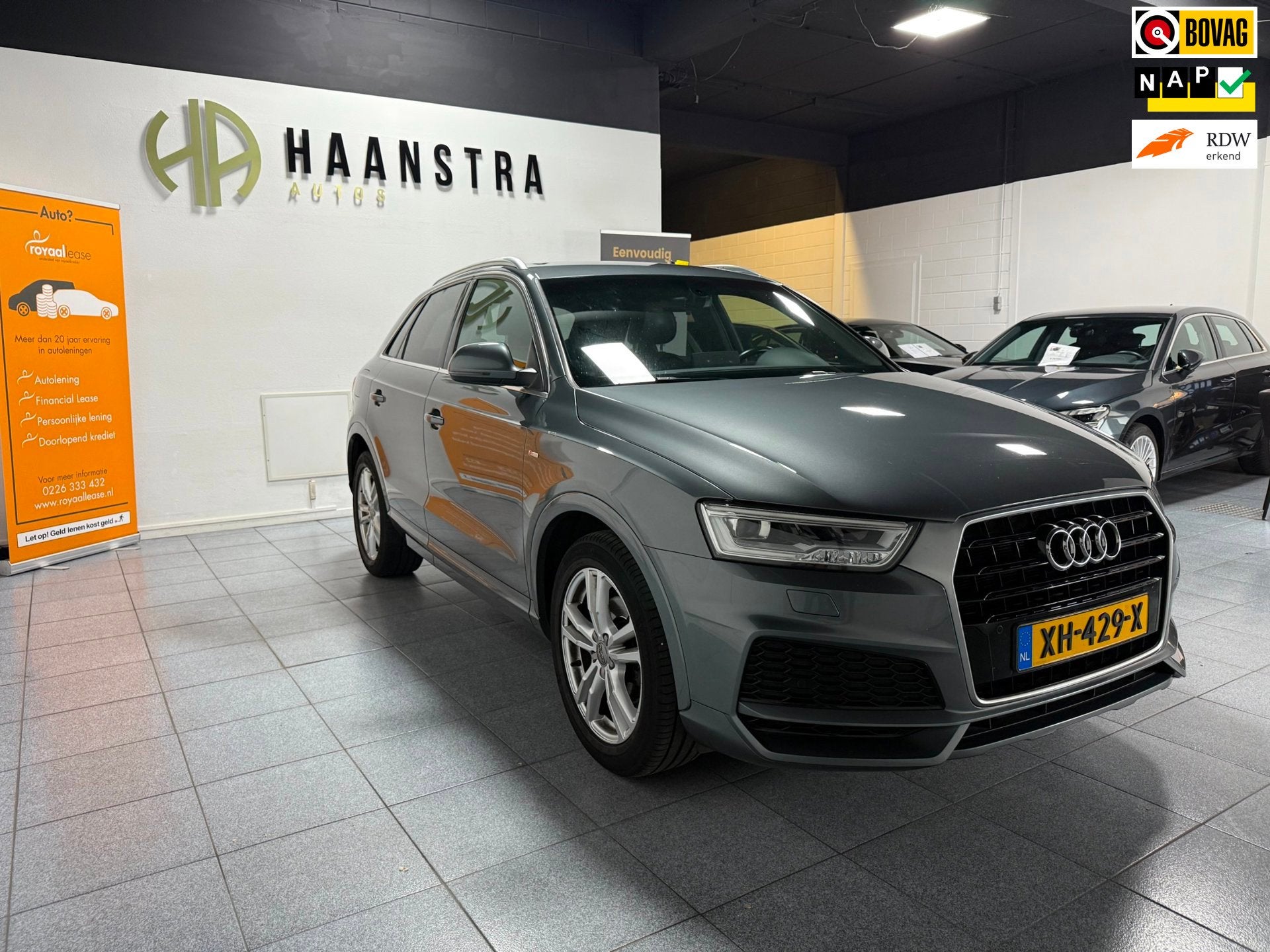 Audi Q3 1.4 TFSI CoD Sport Advance Sport S-line NL Auto! NAP, Auto's, Dealer onderhouden, 1380 kg, 4 cilinders, 150 pk