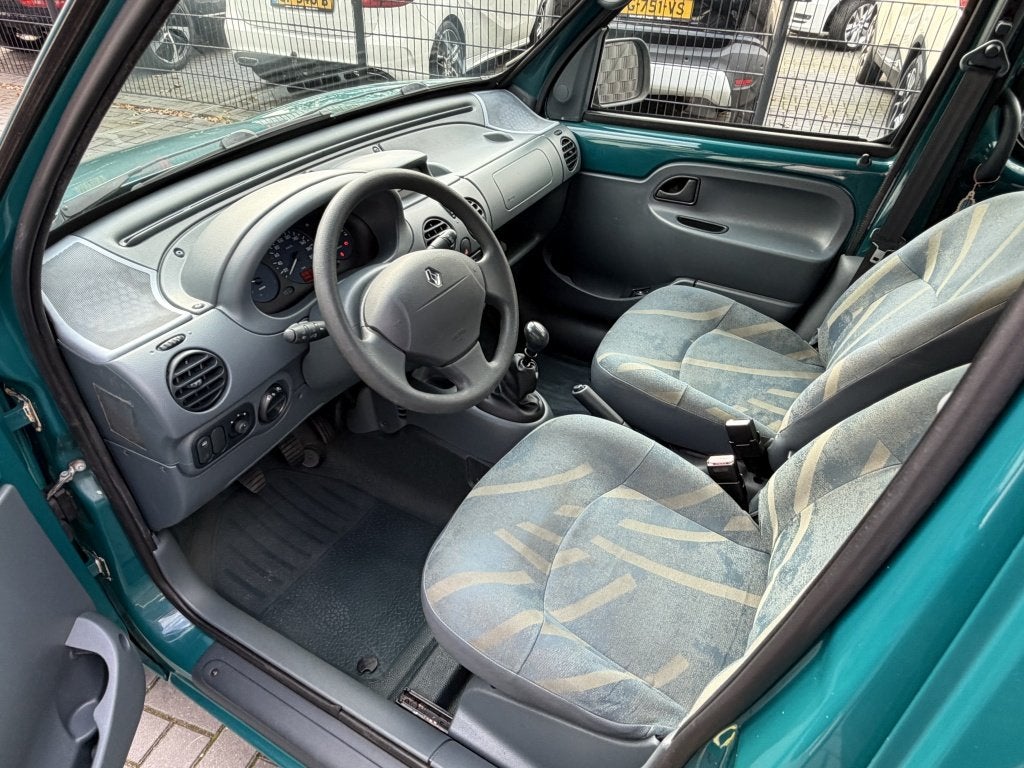 Renault Kangoo 1.4 Privilège | GROEN| 5PERS| STUURBEKRACHTI, Auto's, Stof, Renault, Origineel Nederlands, Handgeschakeld