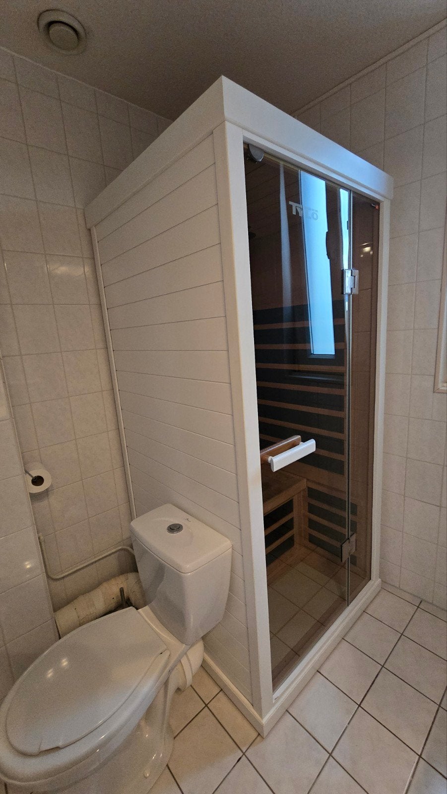 Tylö Pure Infrarood Sauna - Zo goed als nieuw, Ophalen, Zo goed als nieuw, Infrarood, Complete sauna