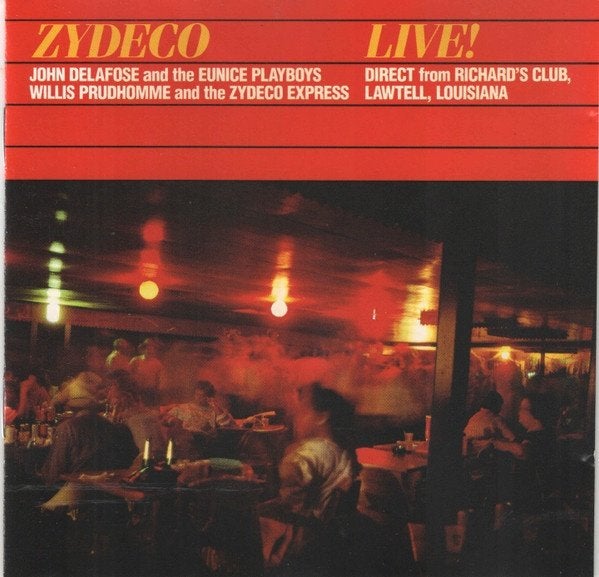 Willis prudhomme and the zydeco express – zydeco live! Cd, Verzenden, 1980 tot heden, Zo goed als nieuw, Jazz