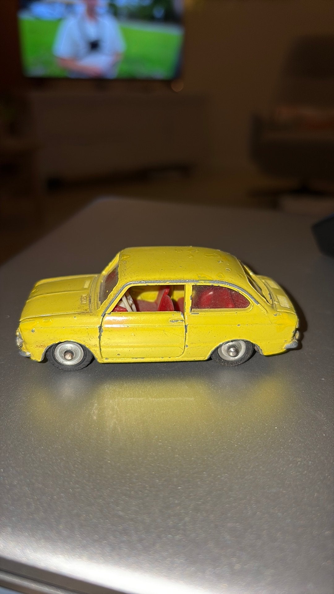 DINKY TOYS FIAT 850, Ophalen of Verzenden, Gebruikt, Auto, Dinky Toys