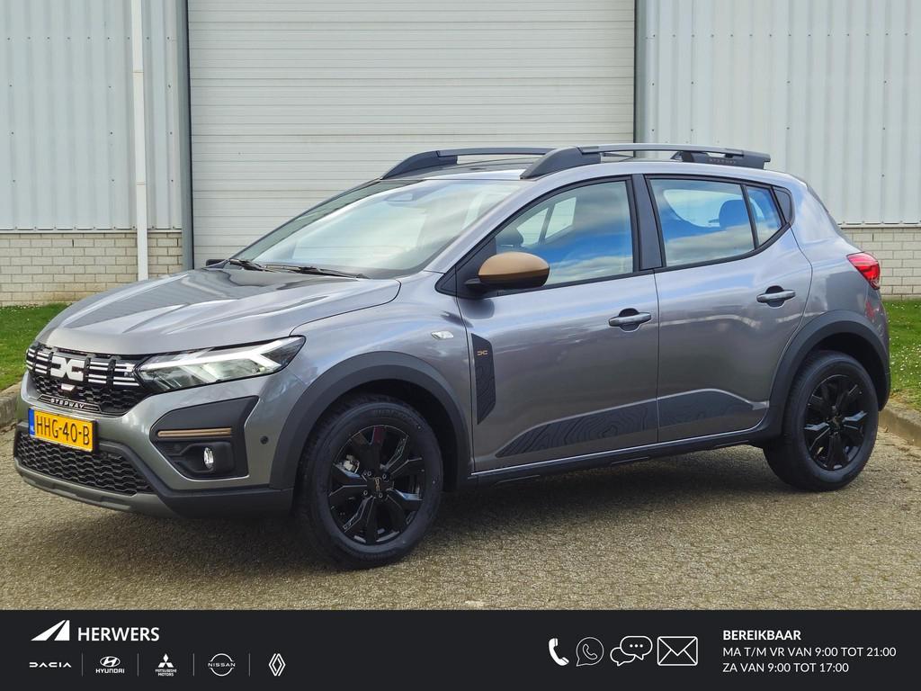 Dacia Sandero Stepway TCe 110 Extreme / Achteruitrijcamera /, Auto's, Dacia, Voorwielaandrijving, Stof, Euro 6, Origineel Nederlands