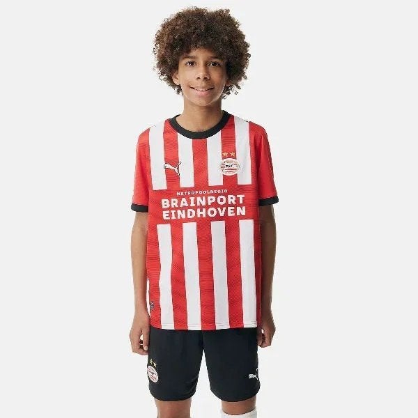 PSV Thuisshirt 26/27 Kinderen (incl. broek & bedrukking), Ophalen of Verzenden, Nieuw, PSV, Jongen of Meisje
