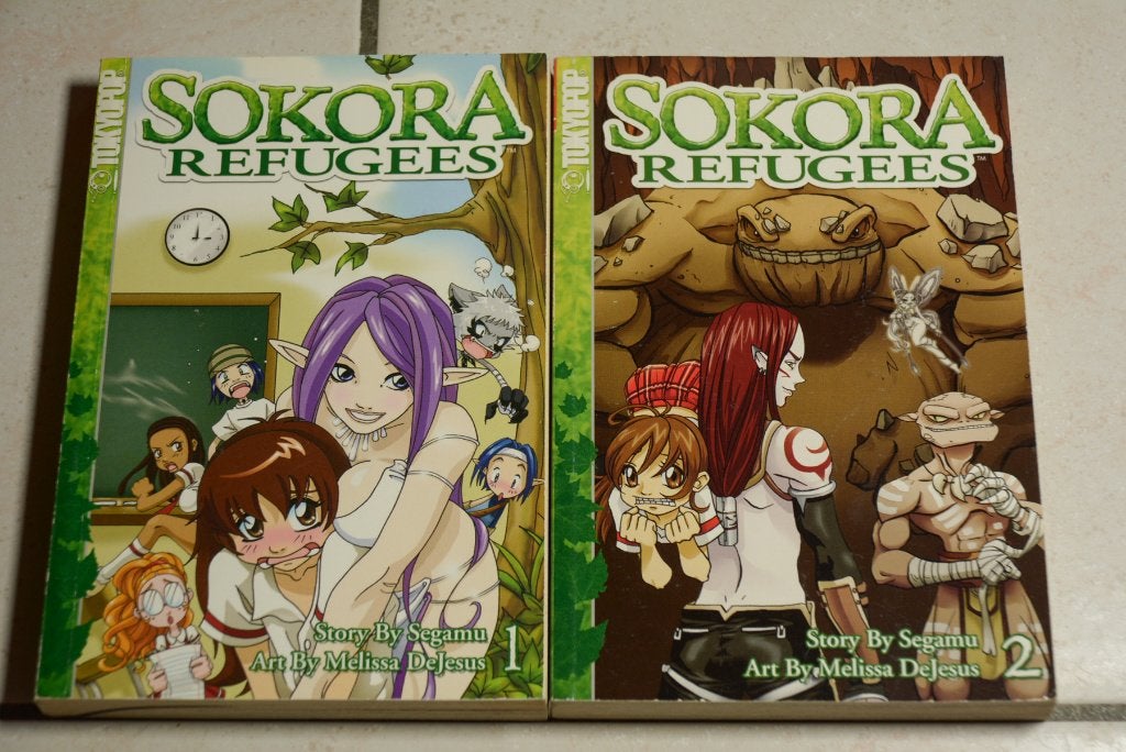 Sokora Refugees / Segamu, Melissa DeJesus deel 1, 2 Manga  , Meerdere comics, Ophalen of Verzenden, Zo goed als nieuw, Japan (Manga)