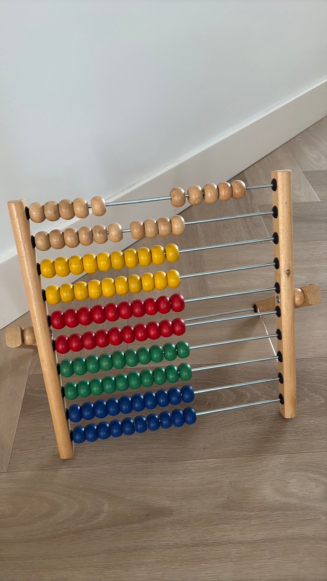 Mooi groot houten telraam, Ophalen of Verzenden, Zo goed als nieuw
