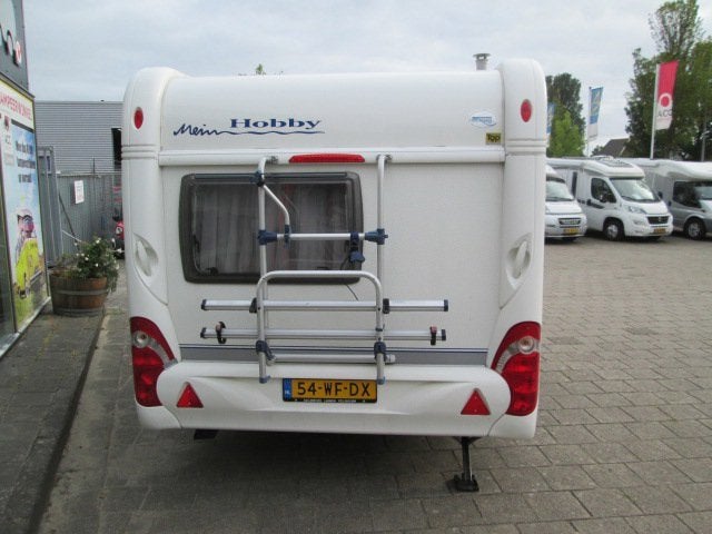 Hobby Excelent 410 SFE, Caravans en Kamperen, Hobby, Schokbreker, Bedrijf, Treinzit