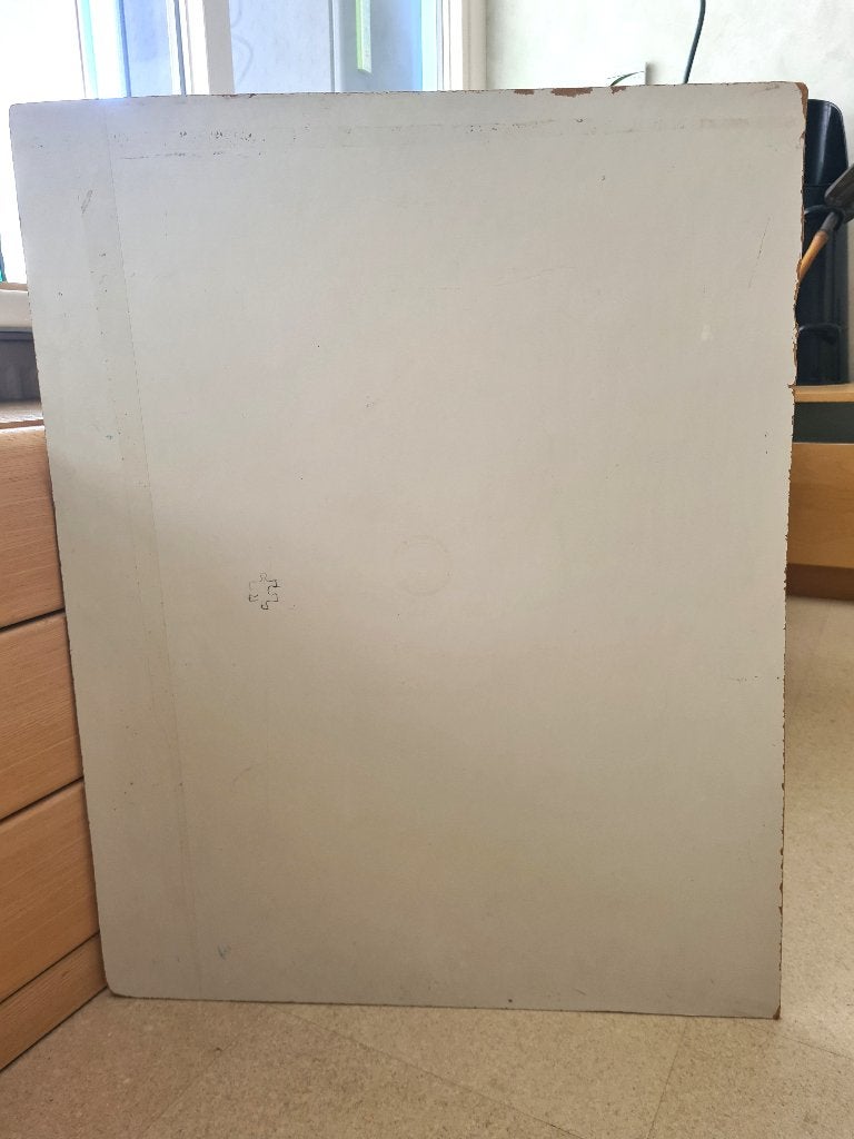 Gratis puzzelplaat 67 x 50 cm., Ophalen, Gebruikt