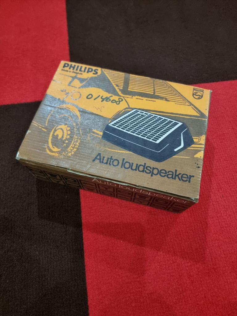 Philips Auto Luidspreker - Vintage Auto Audio, Auto diversen, Autoradio's, Gebruikt, Verzenden