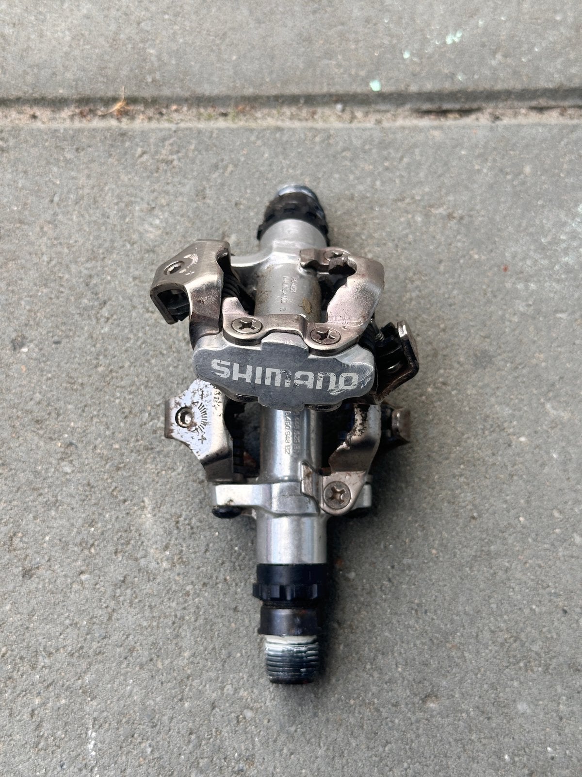 Shimano SPD klikpedalen PD-M520, Crankstel of Pedalen, Mountainbike, Gebruikt, Ophalen of Verzenden