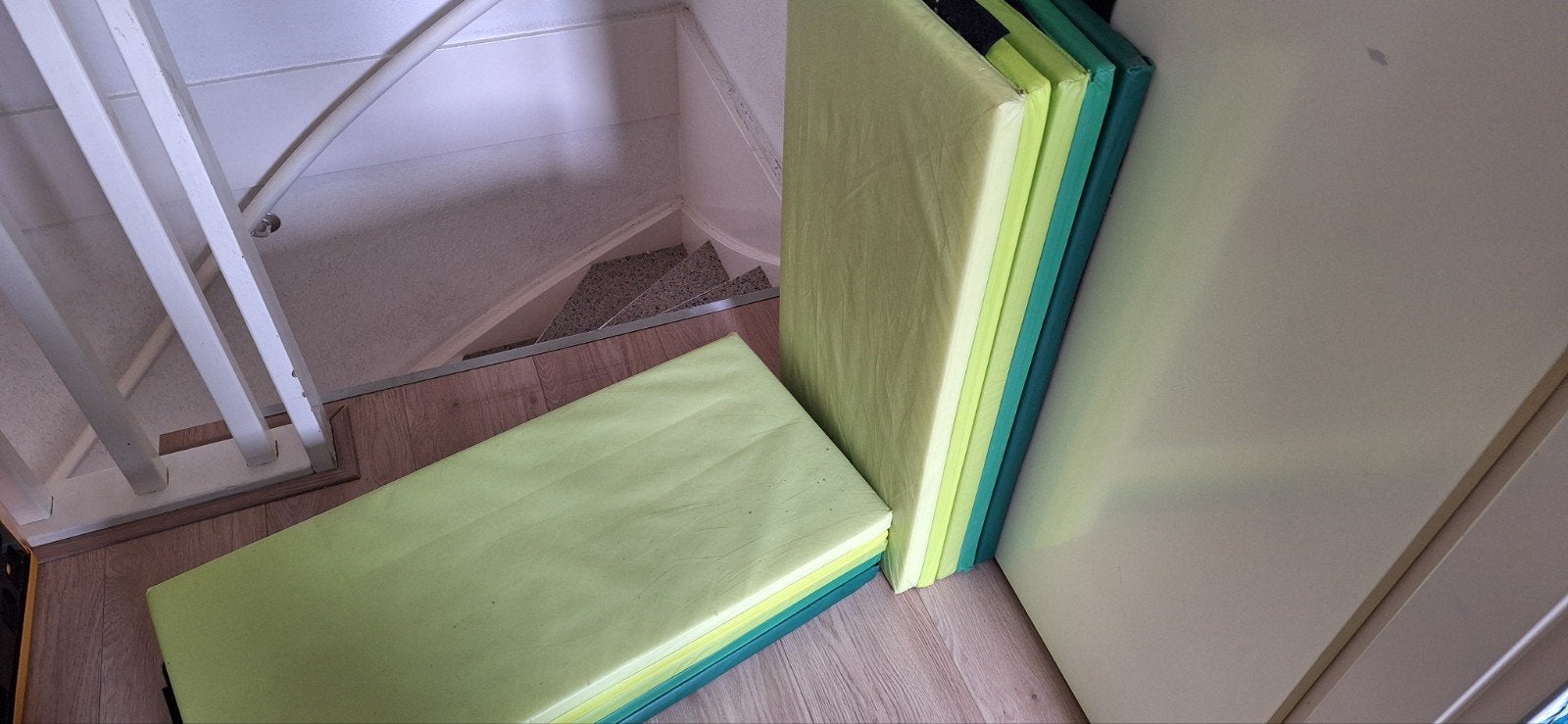 10 Plufsig gymnastiekmat (Ikea) met klittenband - Ideaal voo, Ophalen, Gebruikt
