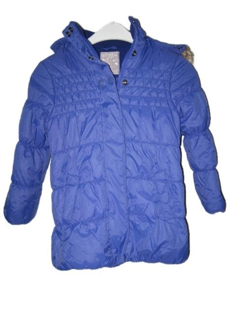 Mooie blauwe JILLY meisjes winterjas Dessa Jacket mt 128., Jilly, Zo goed als nieuw, Jas, Verzenden
