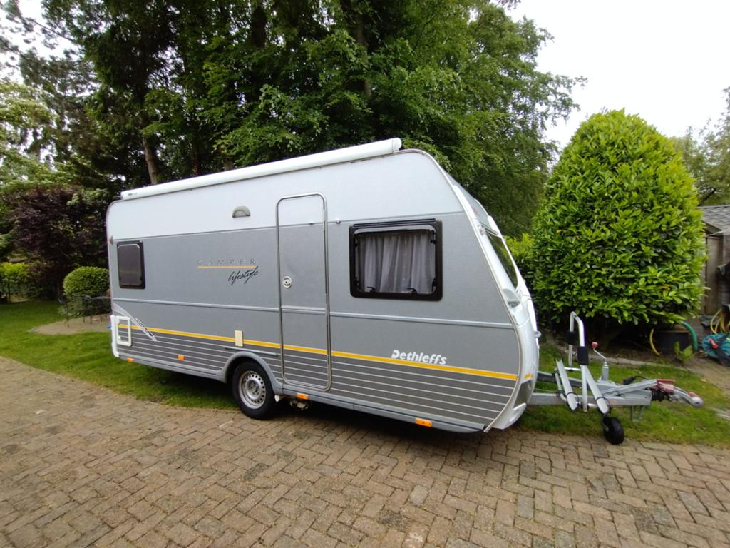 Dethleffs Camper Lifestyle 450, Mover,Fransbed,Thule,bj.2007, Caravans en Kamperen, Rondzit, Mover, Dethleffs, Tot en met 4