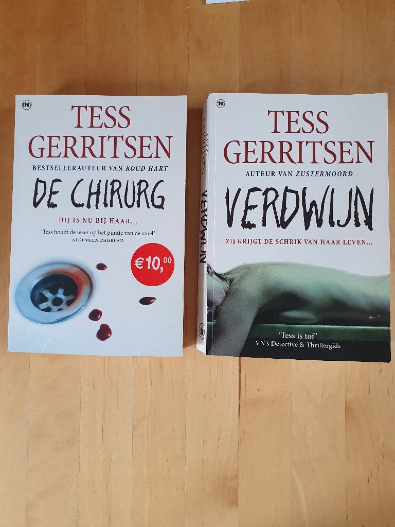 De chirurg en verdwijn  van  Tess Gerritsen  , Ophalen of Verzenden, Gelezen