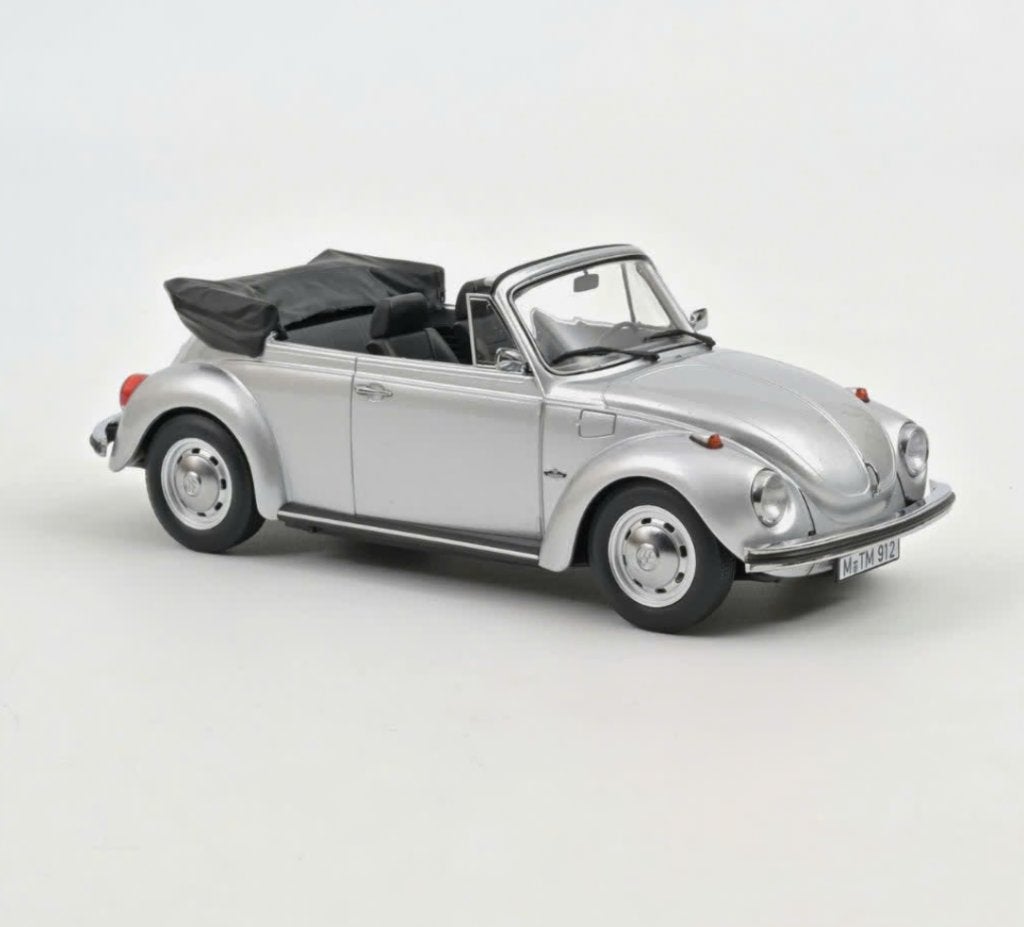 VW 1303 Cabriolet 1973 Zilver schaal 1/18 NOREV ref. 188530, Verzenden, Nieuw, Auto, Norev