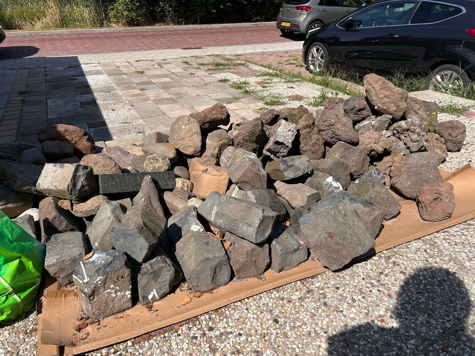 Diverse rotsen en keien voor tuin of decoratie, Ophalen, Overige materialen, Gebruikt, Kei