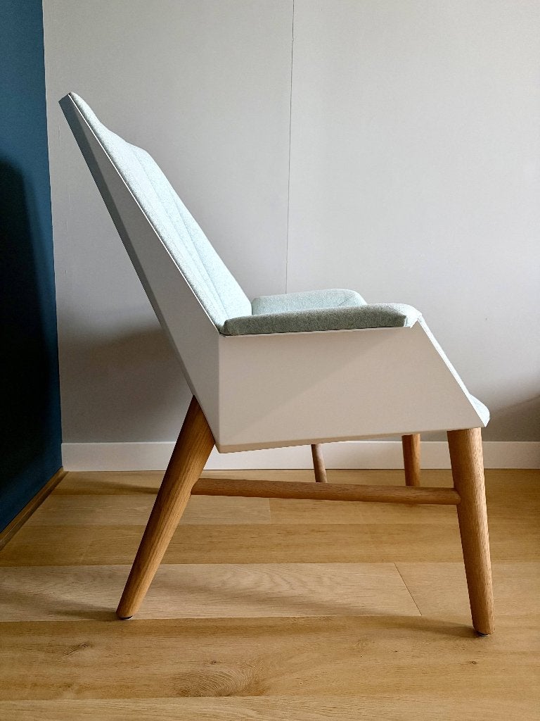 Brothers and Sons Alumni Lounge Wood Lounge Stoel, Ophalen, 75 tot 100 cm, Zo goed als nieuw, 75 tot 100 cm