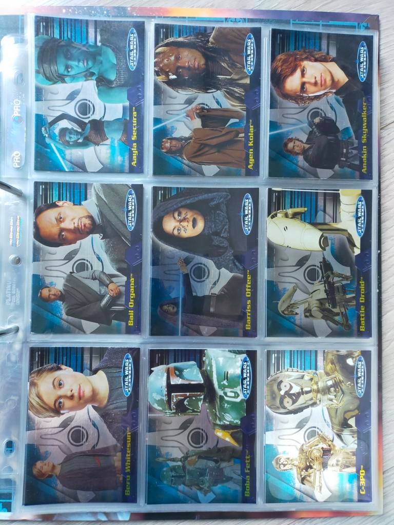 Star Wars Evolution Update Topps Kaarten, Verzamelen, Speelgoed, Zo goed als nieuw, Ophalen of Verzenden