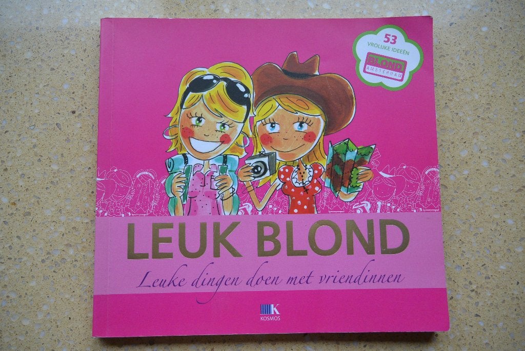 Leuk BLOND Leuke dingen doen met vriendinnen Bijna gratis, Gelezen, Blond Amsterdam, Ophalen of Verzenden, Overige onderwerpen